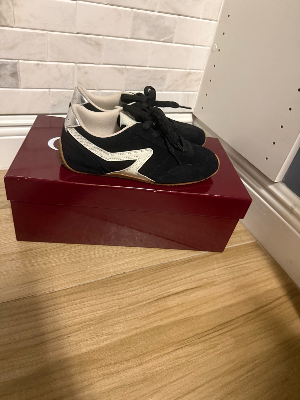 Rag & Bone Ultra Slim Retro Runner black